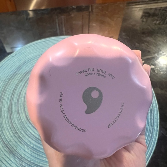 s’well 25oz bottle | Pink Topaz | Drinks say hotter or colder longer! | - Picture 2 of 4